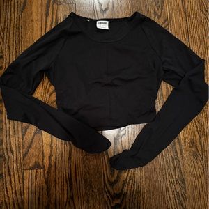 Whitney Simmons Gymshark Cropped Long Sleeve